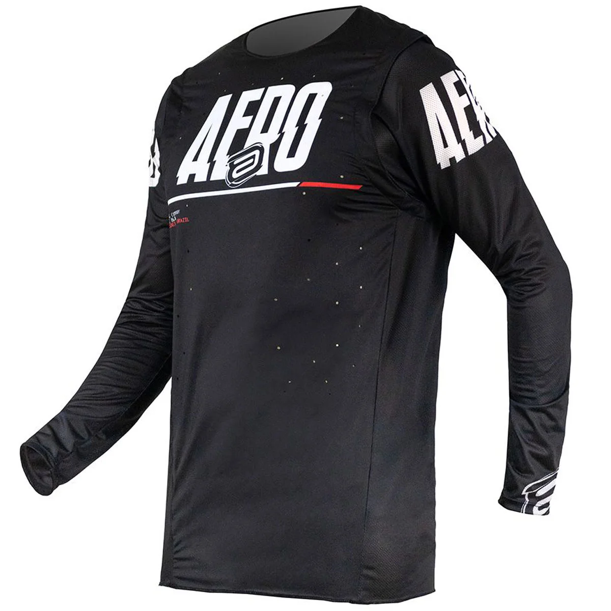 ※kana0603※ Camisa ASW Concept Future 2025 Preto/Branco - Spinelli Motos Boutique